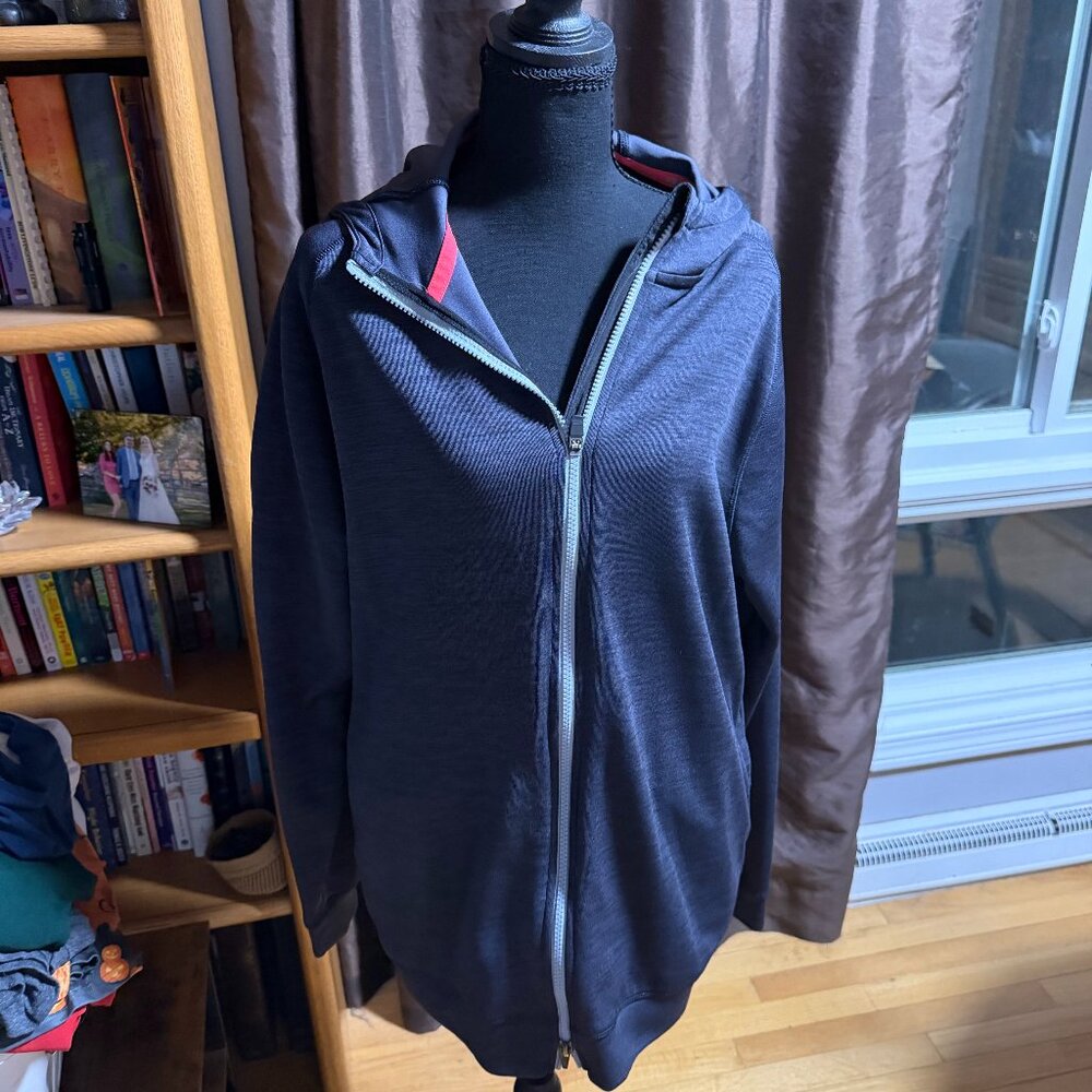 PUMA Men’s Navy Full Zip Hoodie Jacket Size Large